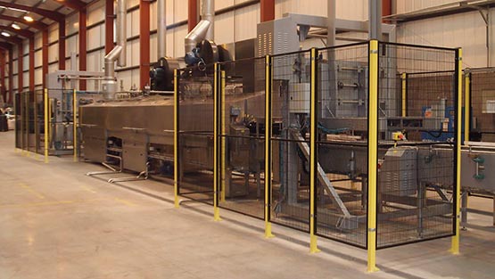 Inline Pallet Washer and Stacker